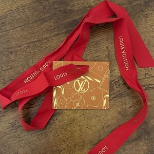 Louis Vuitton Card, Envelope and Ribbon